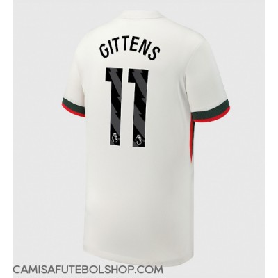 Camisa de time de futebol Chelsea Jamie Gittens #11 Replicas 2º Equipamento 2025-26 Manga Curta Camisa de time de futebol Chelsea Jamie Gittens #11 Replicas 2º Equipamento 2025-26 Manga Curta